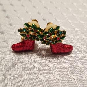 Vintage Christmas Earrings